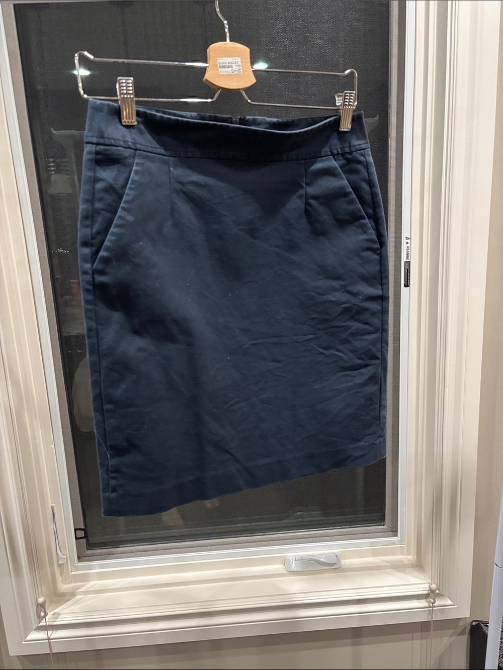 Banana Republic Navy Pencil Skirt